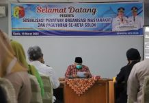 Wako Buka Kegiatan Sosialisasi Pembinaan Ormas dan Paguyuban se-Kota Solok