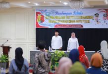 Wakil Wali Kota Solok Buka Bimtek Tata Cara Pengajuan dan Pertanggung Jawaban Bantuan Keuangan Kepada Partai Politik kota solok