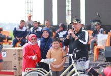 Wali Kota Solok , Wawako Ikuti Senam Massal Memeriahkan Haornas dan RSBG kota solok