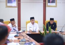 Wali Kota Solok Ramadhani Pimpin Kick Off Meeting Universal Coverage Jamsostek Kota Solok Tahun 2025 kota solok